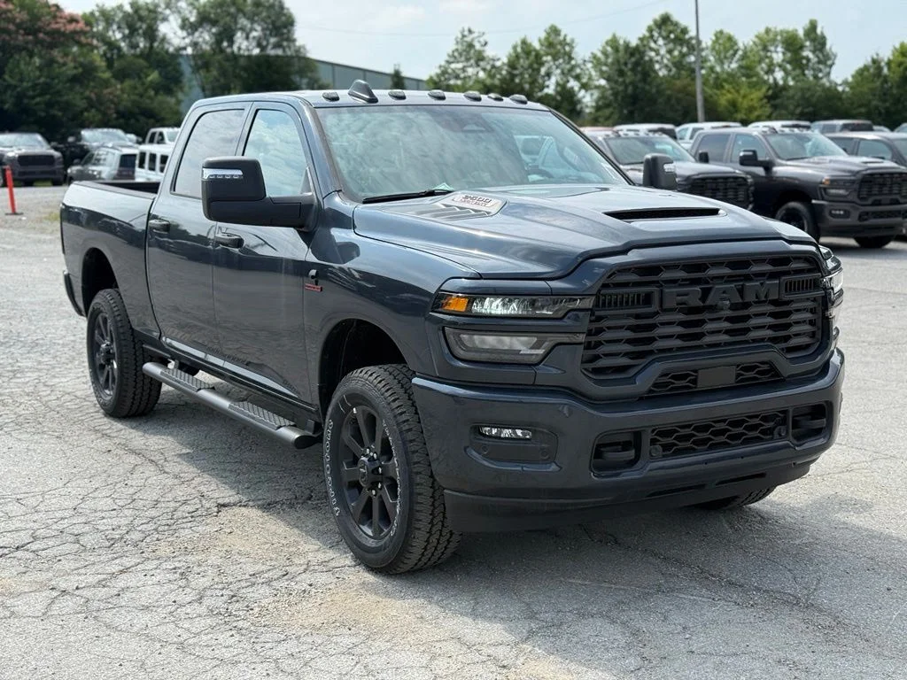 New 2026 Forged Blue Metallic Exterior Paint RAM Tradesman image 4