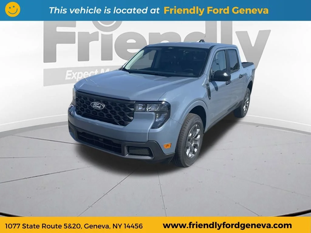 New 2026 Azure Gray Metallic Tri-Coat Ford XLT image 1