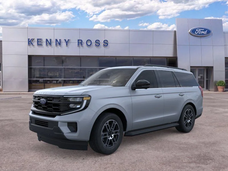 New 2026 Glacier Gray Metallic Tri-Coat Ford Active image 2