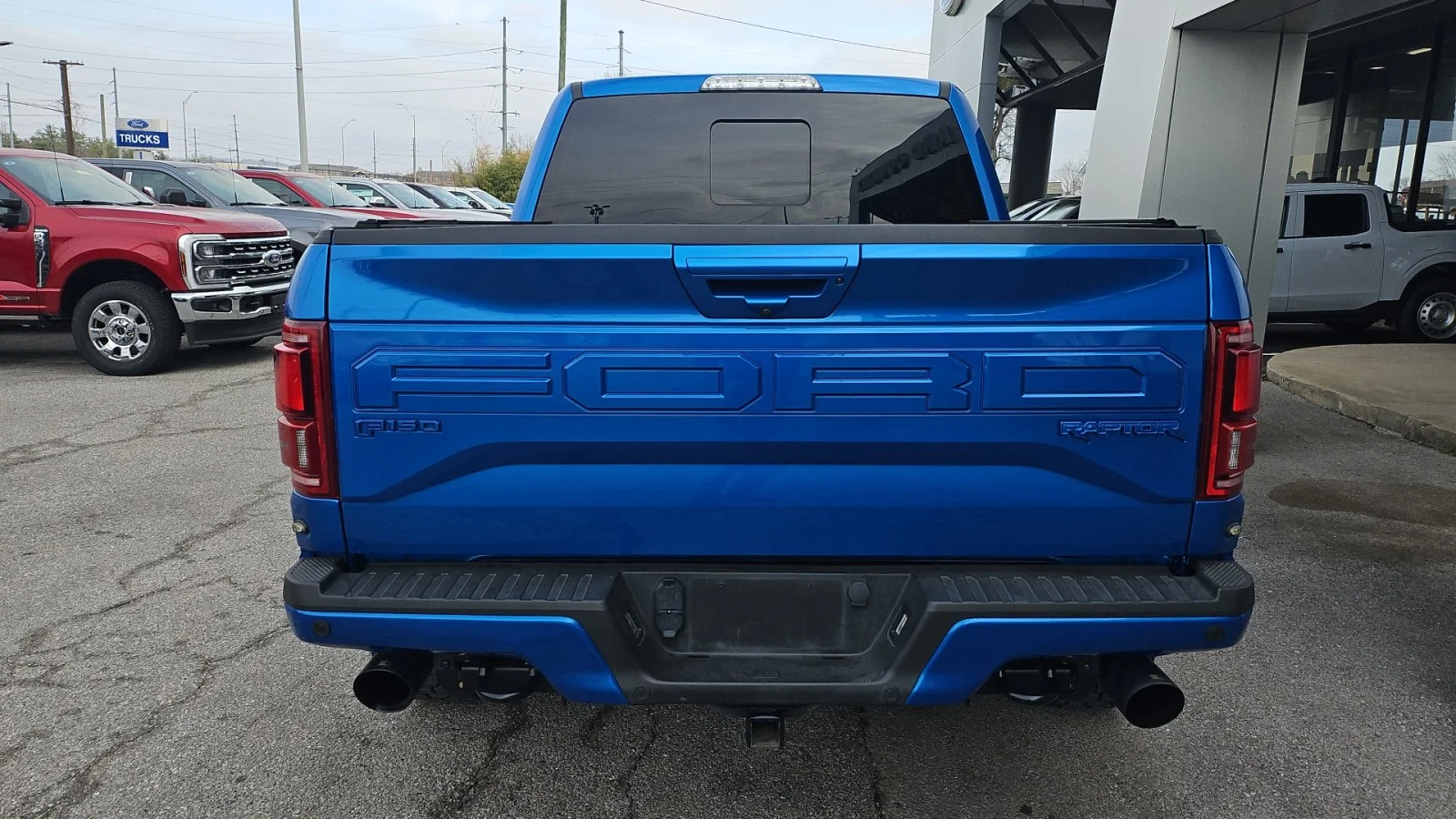 Used 2019 Blue Ford Raptor image 4