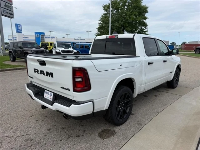 New 2026 Bright White Clear-Coat Exterior Paint RAM Laramie image 4
