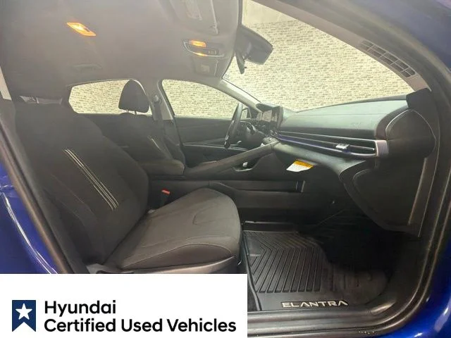 Certified Used 2024 Intense Blue Hyundai SEL image 14