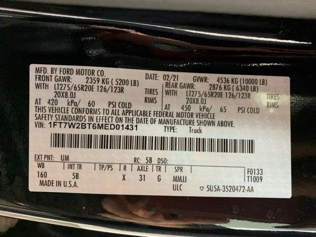 Used 2021 Black Ford Lariat image 39