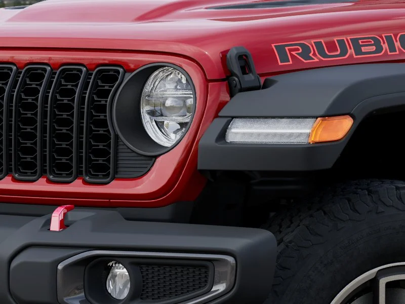 New 2026 Firecracker Red Clear-Coat Exterior Paint Jeep Rubicon image 53