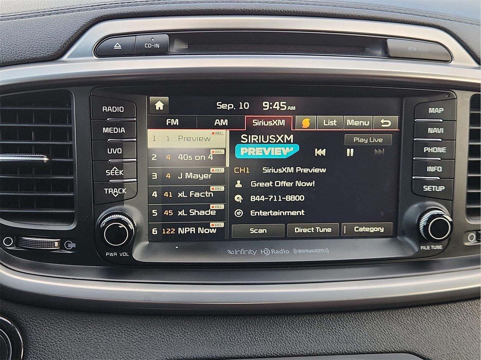 2017 Kia Sorento 3.3L SX White at Beck & Masten Kia