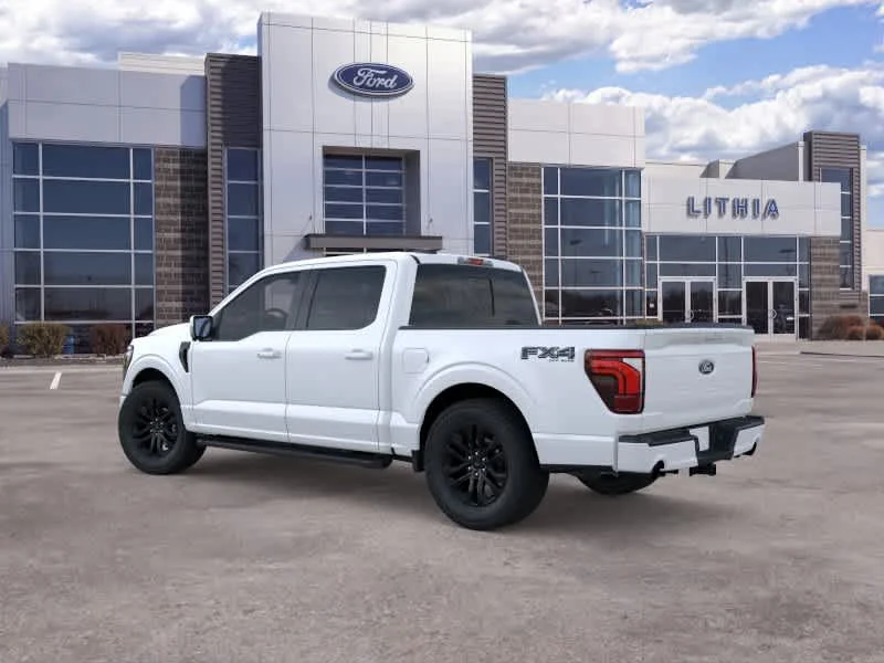 New 2026 Star White Metallic Tri-Coat Ford Lariat® image 4