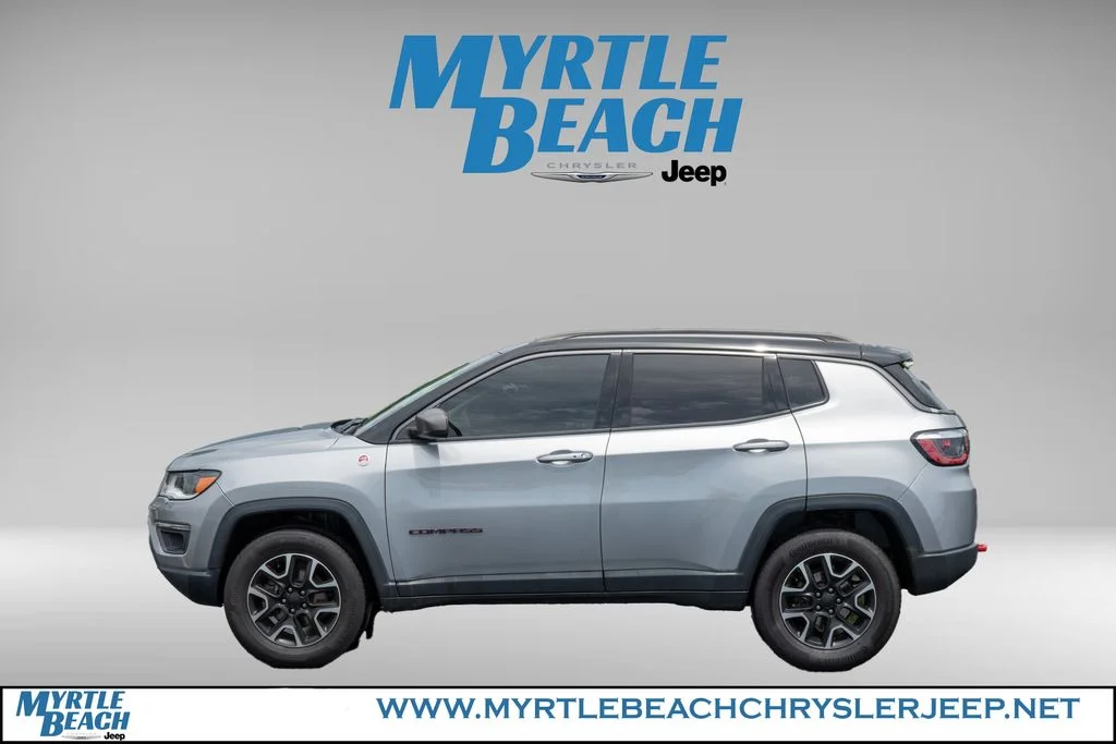 Certified Used 2021 Billet Silver Metallic Jeep Trailhawk image 3