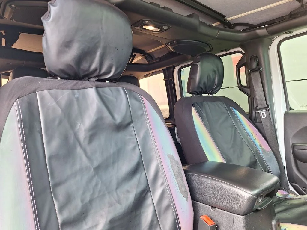 Used 2018 White Jeep Unlimited Sport S image 29