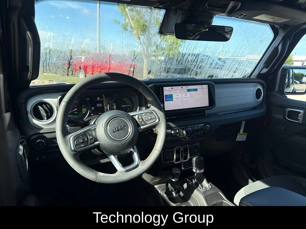 Certified Used 2025 Black Jeep Sahara 4xe image 6