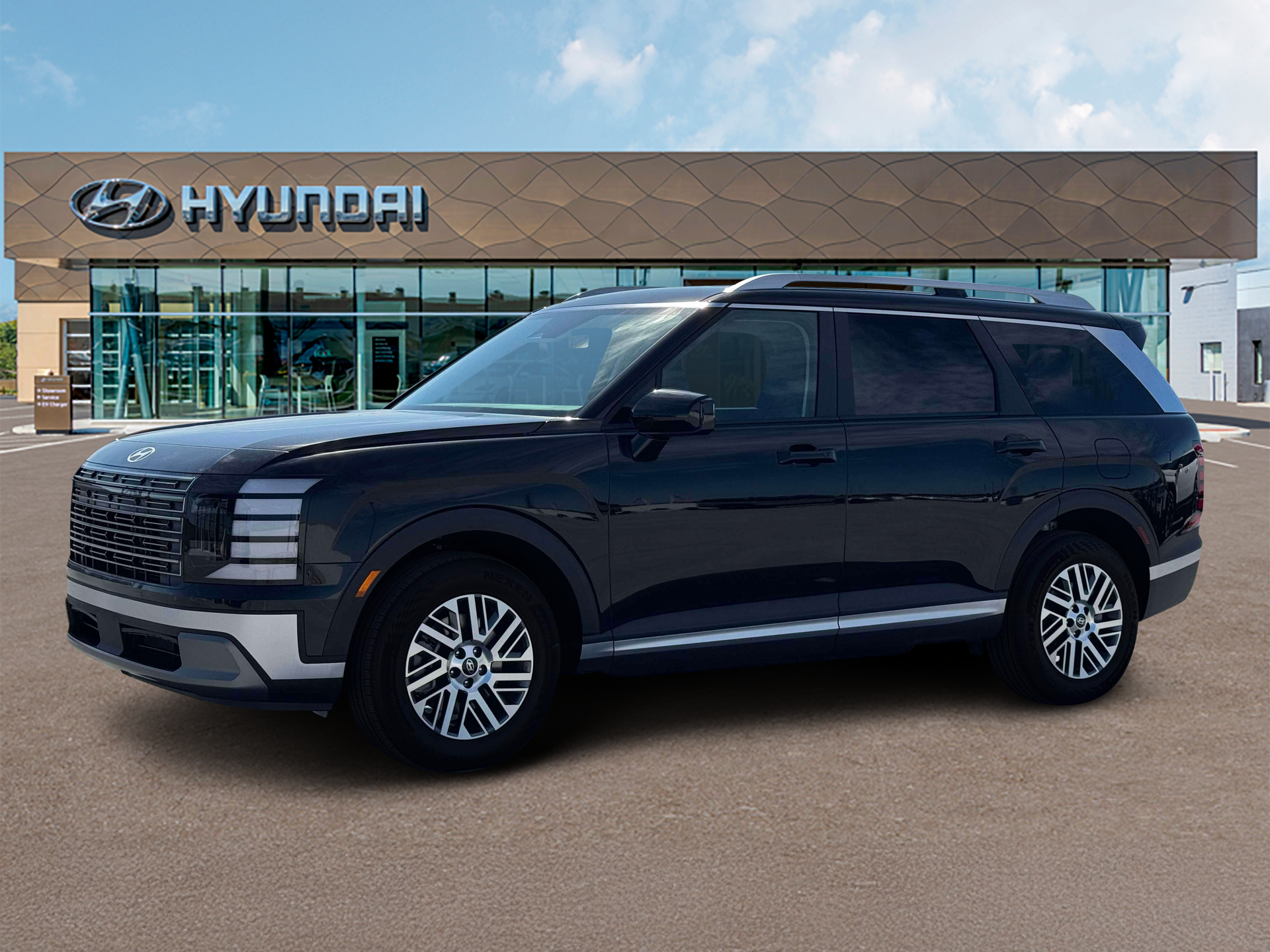 New 2027 Black Hyundai SEL AWD image 2