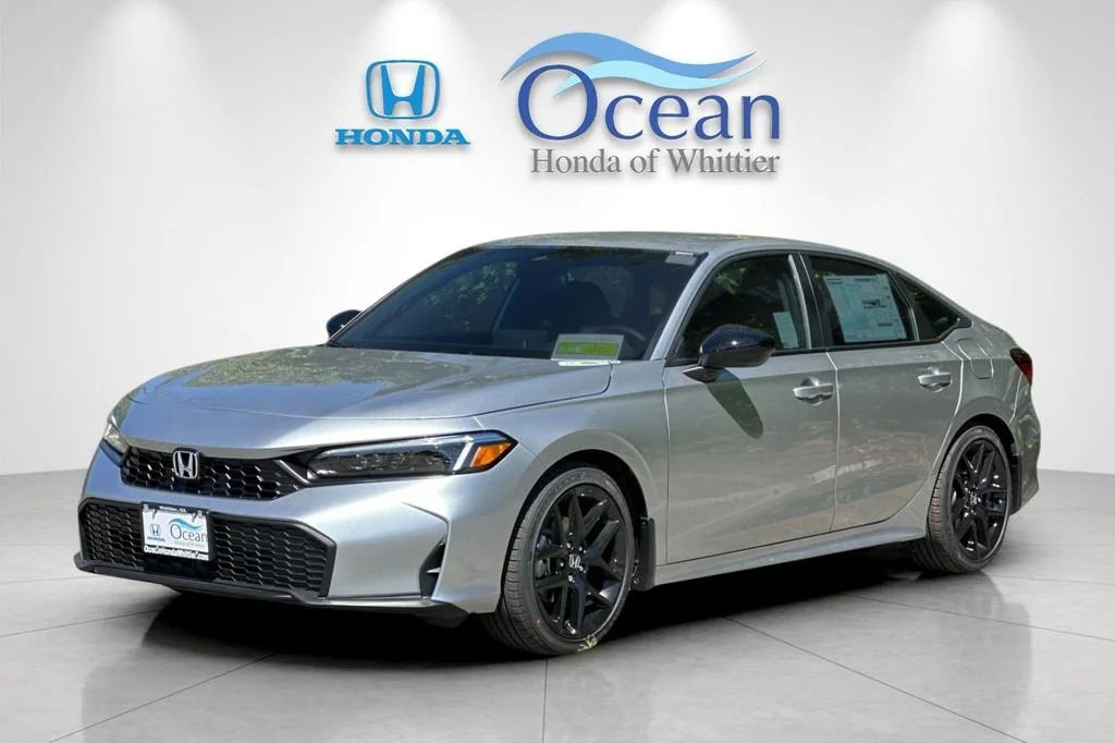 New 2026 Solar Silver Metallic Honda Sport image 8