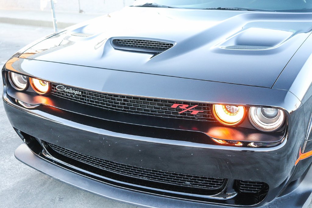 Used 2023 Pitch Black Clearcoat Dodge R/T Scat Pack Widebody image 6