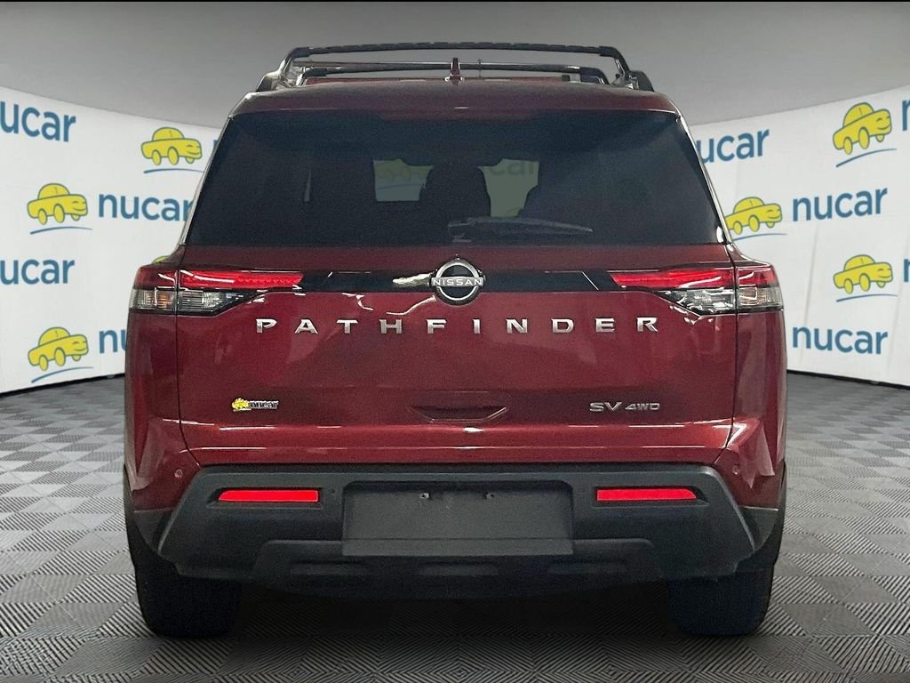 Used 2022 Red Nissan SV image 5