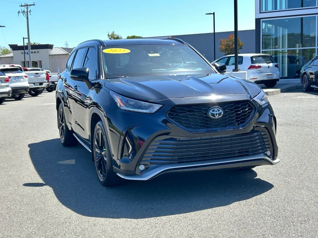 Used 2023 Black Toyota XSE image 7