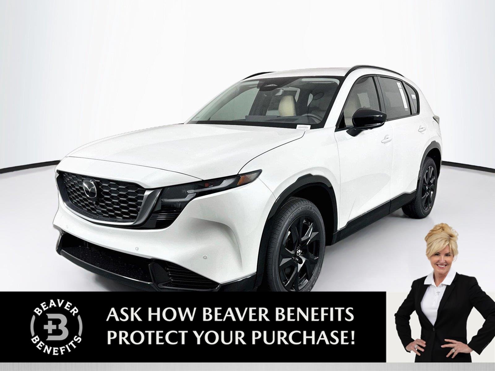 New 2026 Rhodium White Metallic Mazda 2.5 S Premium Plus AWD image 1