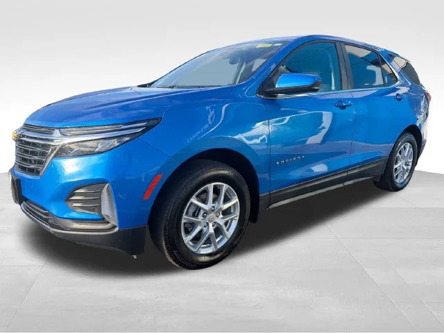 Used 2024 Riptide Blue Metallic Chevrolet LT image 1