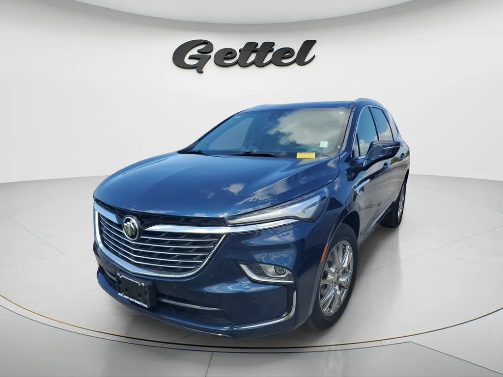 Used 2022 Emperor Blue Metallic Buick Premium image 1