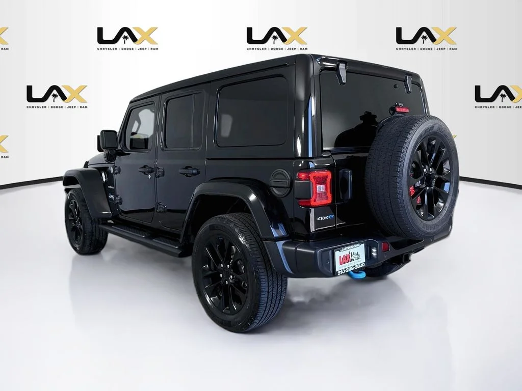 Used 2023 Black Jeep Sahara 4xe image 5