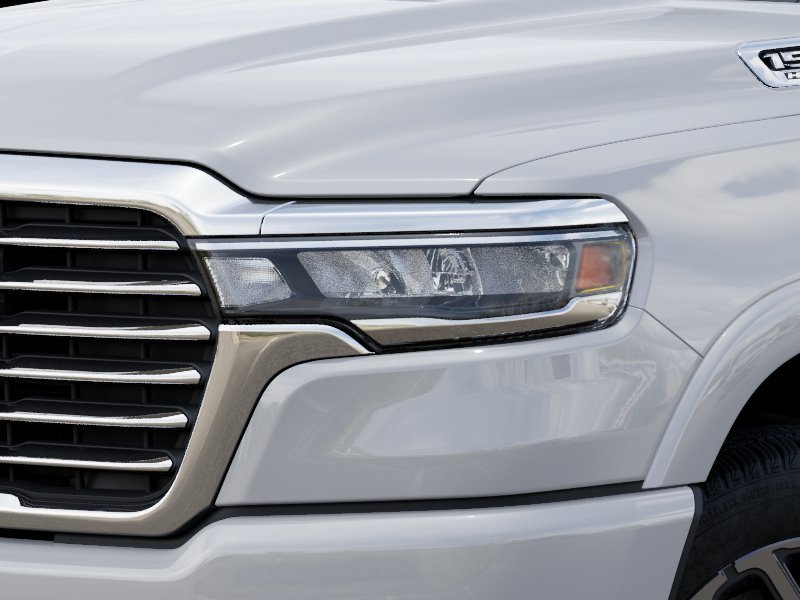 New 2026 Bright White Clear-Coat Exterior Paint RAM Laramie image 6