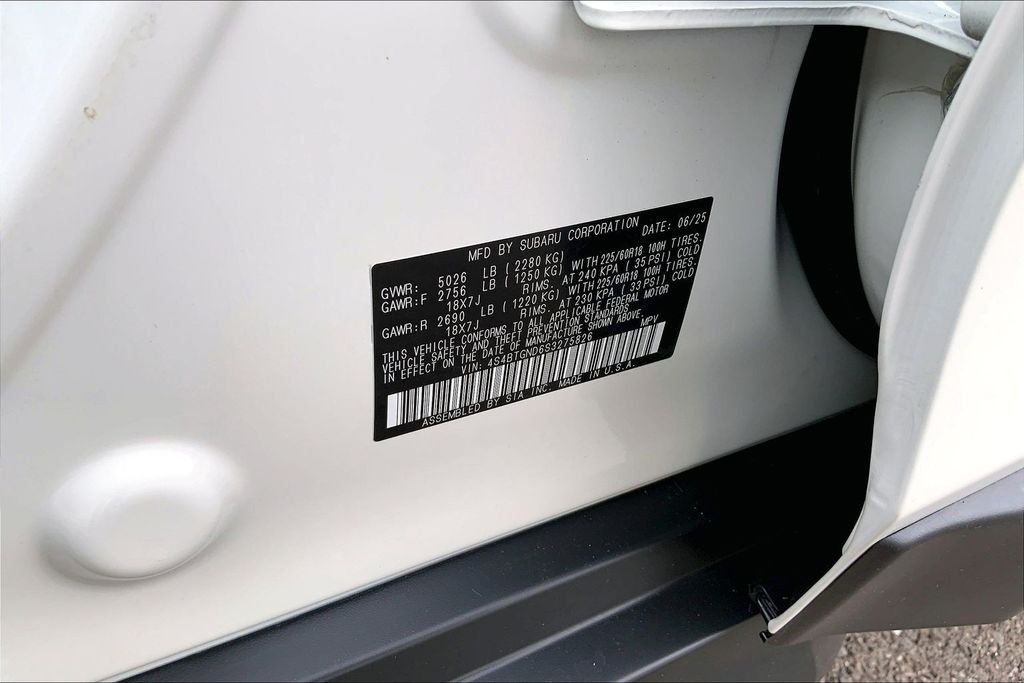 Used 2025 White Subaru Limited XT image 18