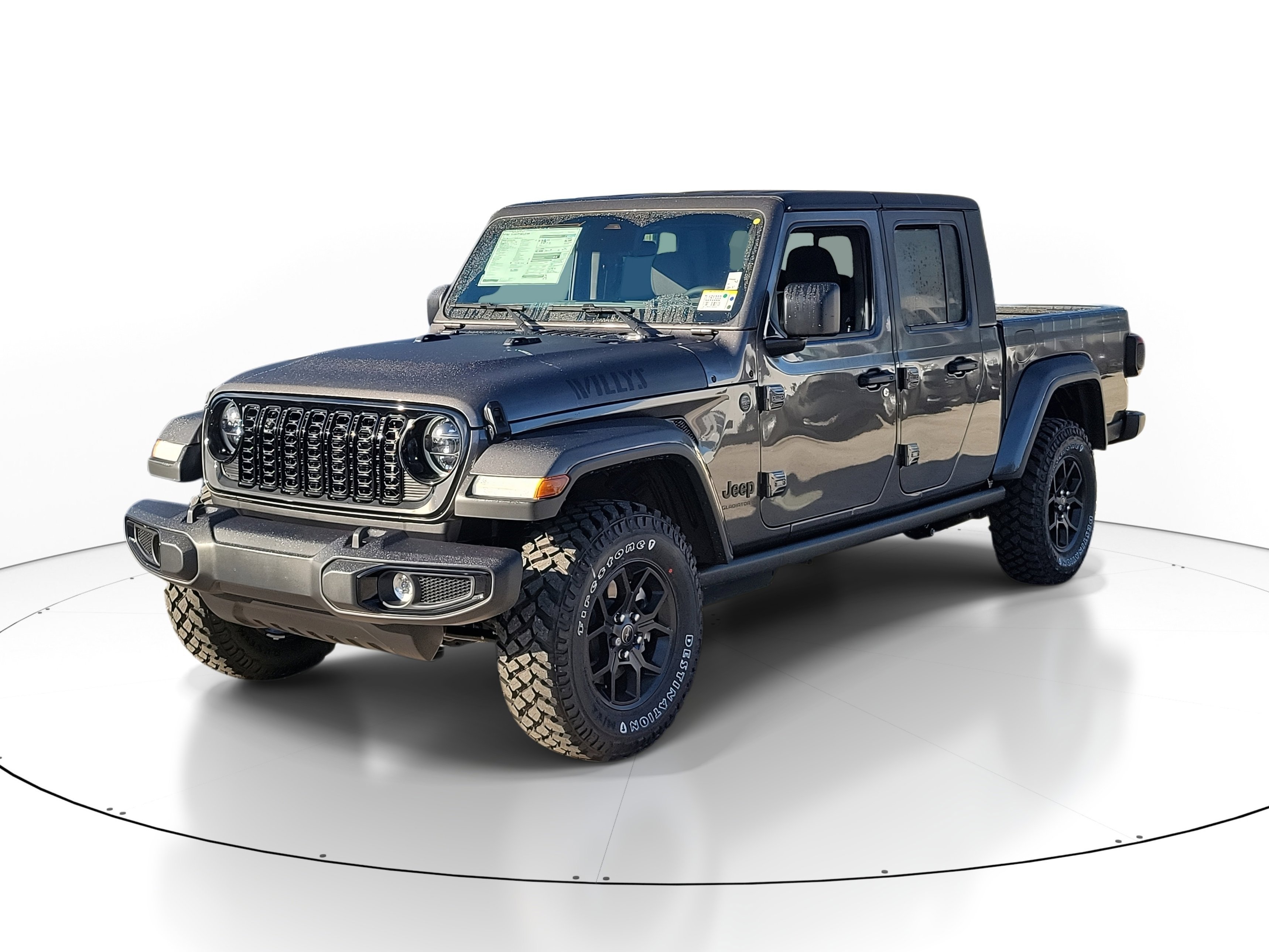New 2026 Granite Crystal Metallic Clear-Coat Exterior Paint Jeep Willys image 3
