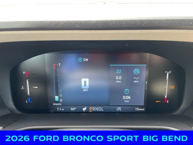 New 2026 Black Ford Big Bend image 2