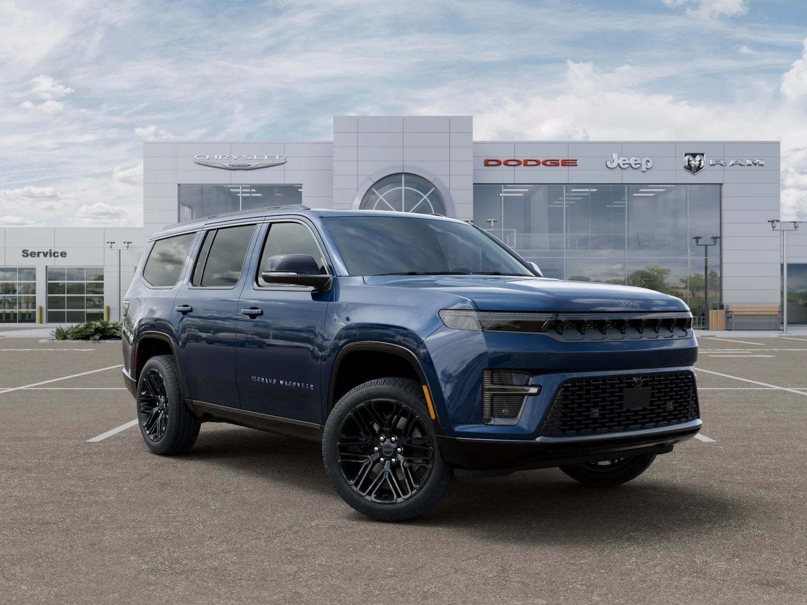 New 2026 Fathom Blue Pearlcoat Jeep  image 5