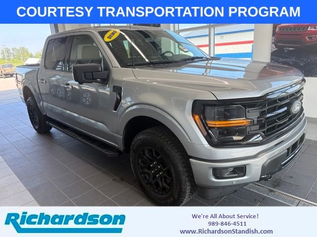 New 2026 Iconic Silver Metallic Ford XLT image 1