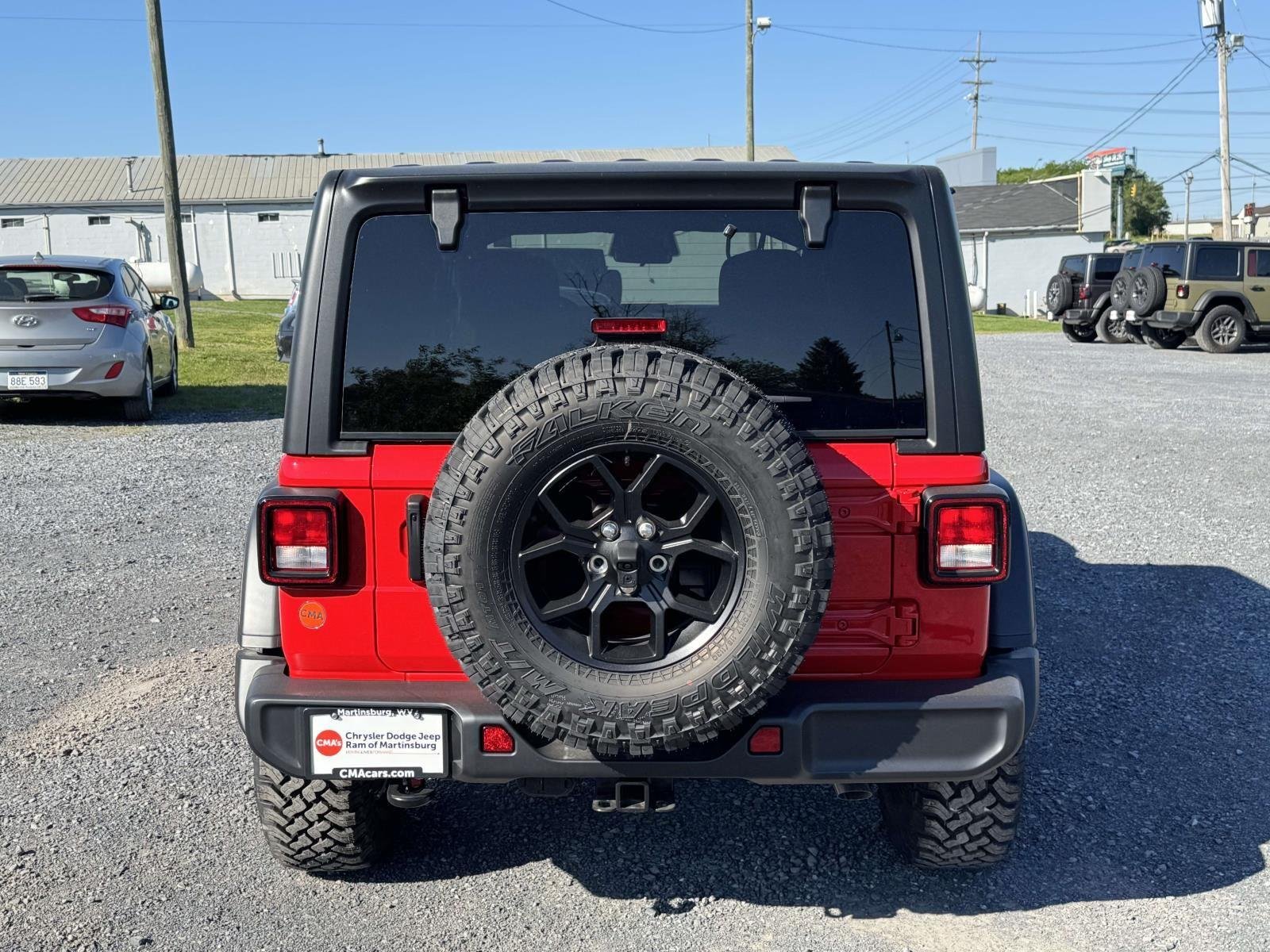 New 2026 Firecracker Red Clear-Coat Exterior Paint Jeep Willys image 25