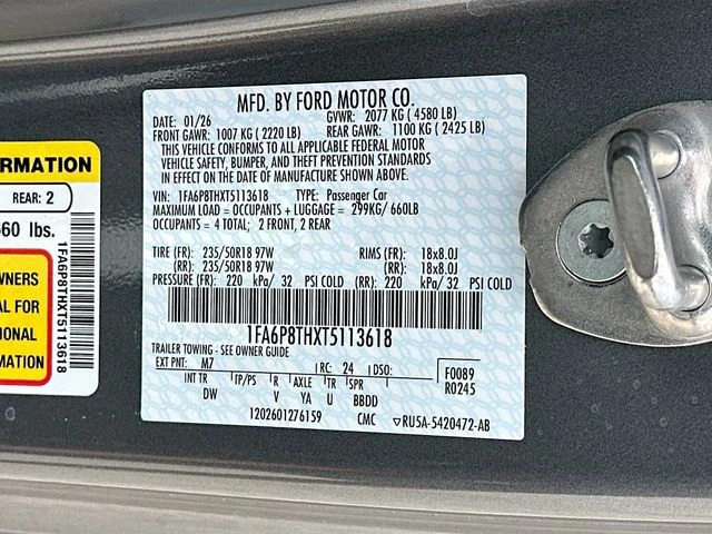 New 2026 Gray Metallic Ford EcoBoost image 18