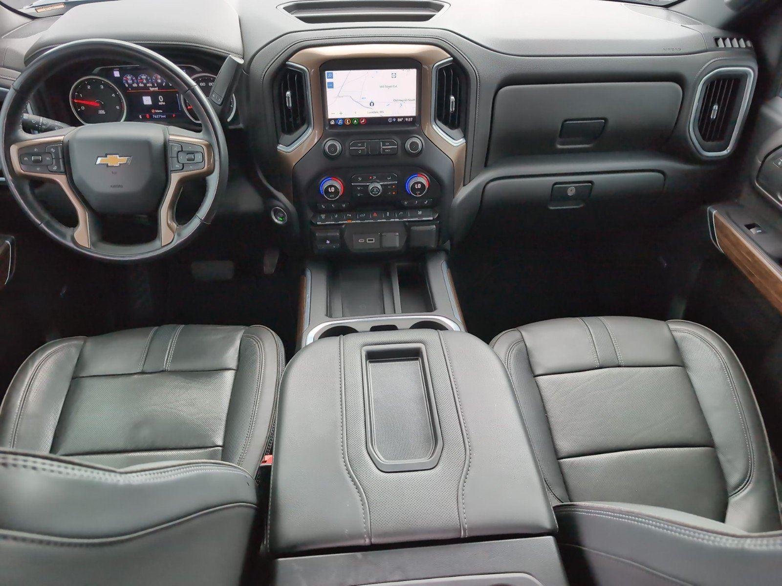Used 2022 Northsky Blue Metallic Chevrolet High Country image 35