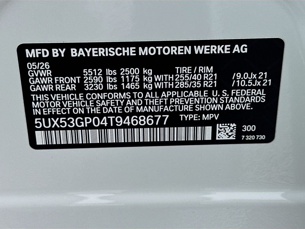 New 2026 Alpine White BMW 30 xDrive image 24