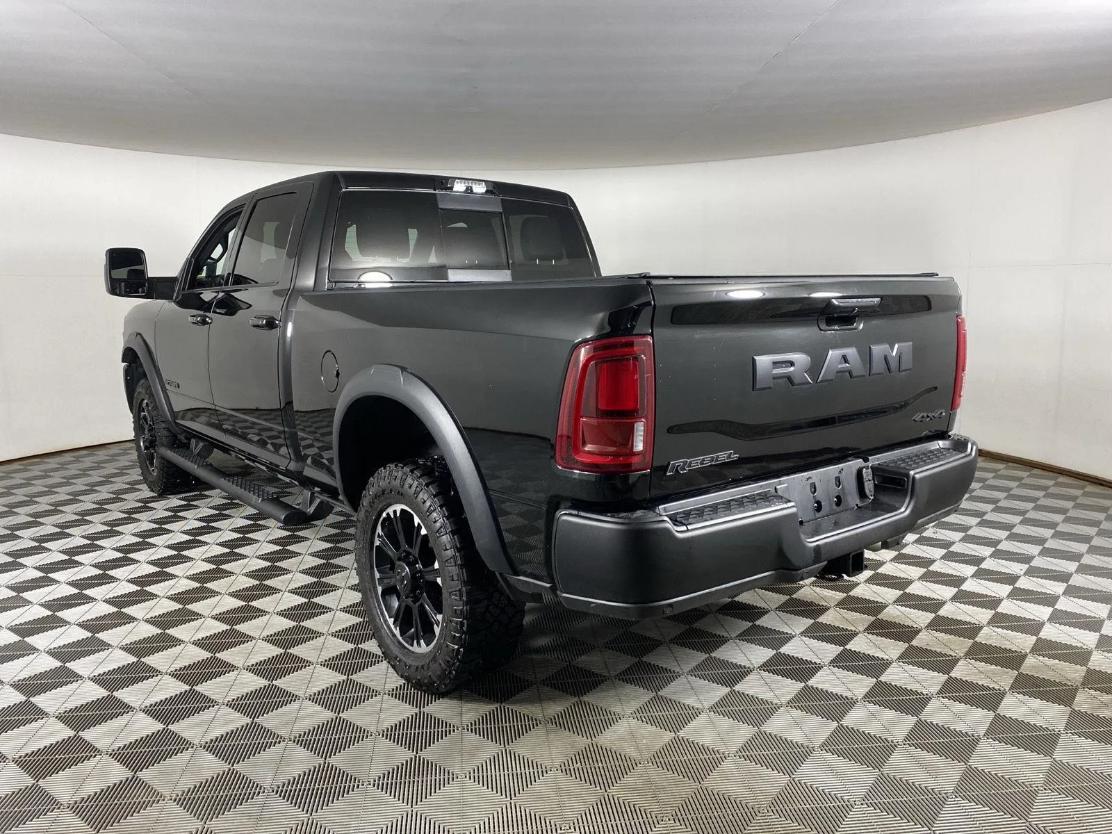 Used 2025 Diamond Black Crystal Pearlcoat Ram Rebel image 5