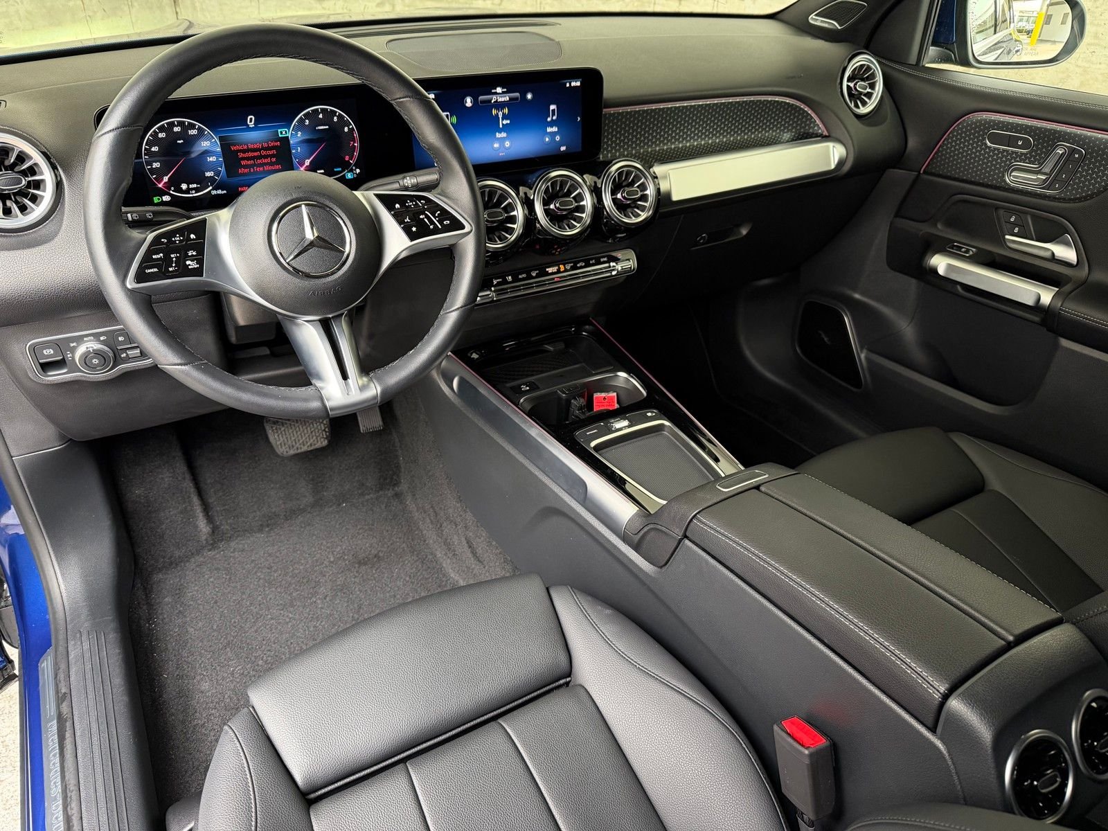 Certified Used 2024 Blue Mercedes-Benz GLB 250 image 2