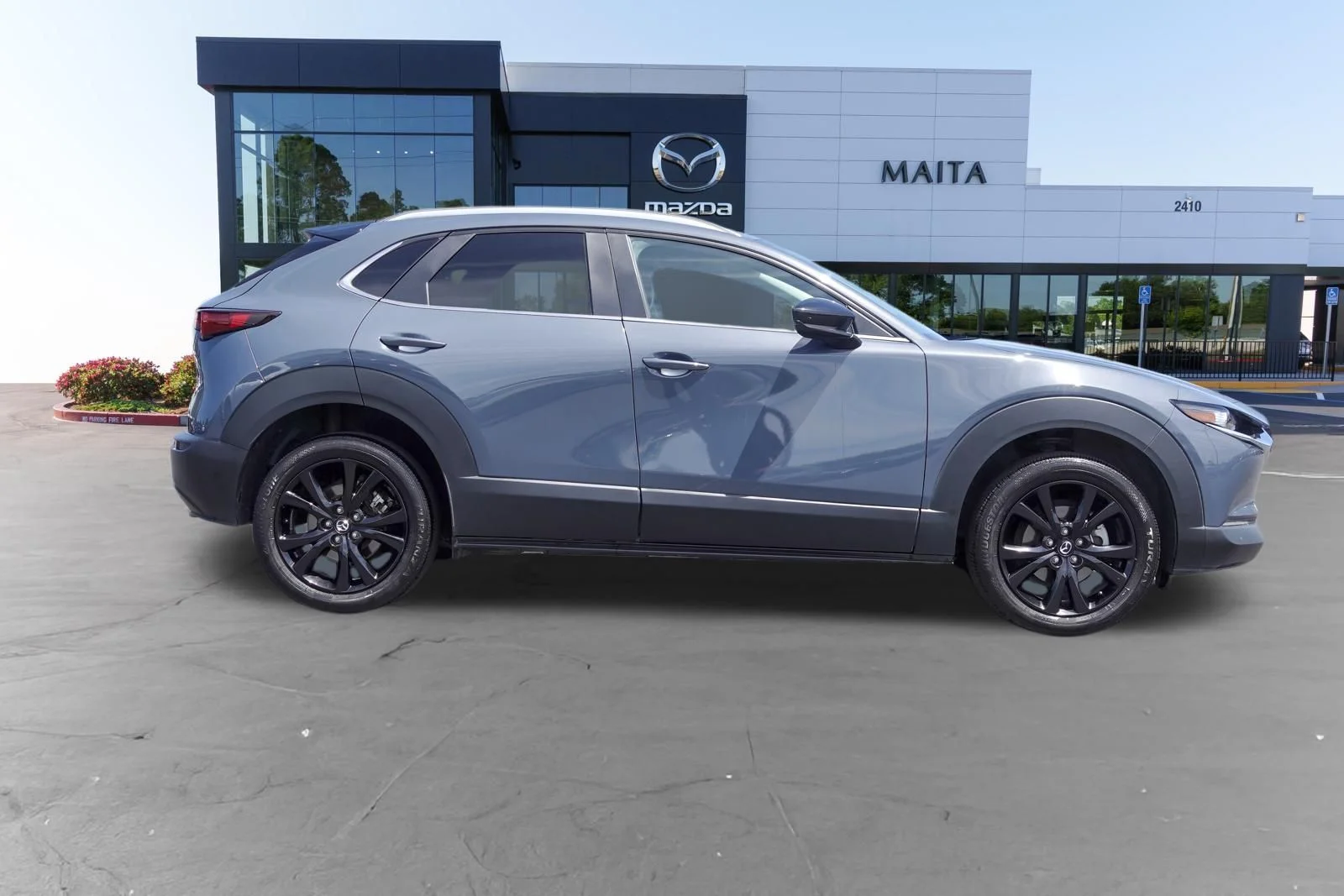 Certified Used 2025 Polymetal Gray Metallic Mazda 2.5 S Carbon Edition image 2