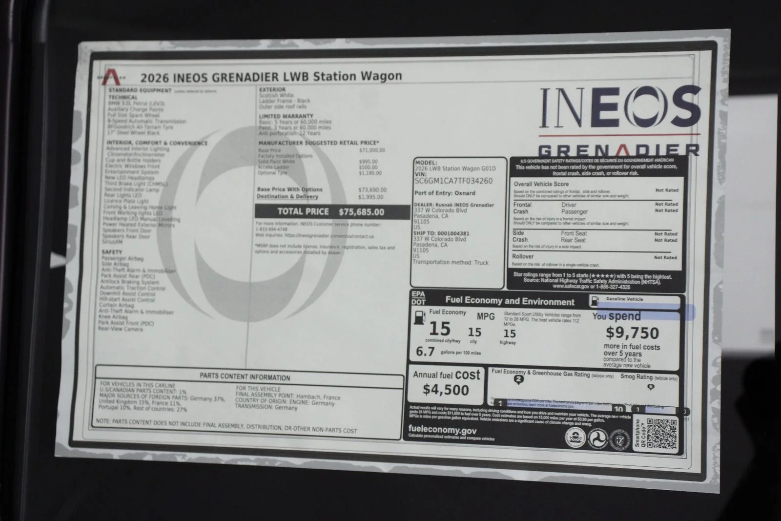 New 2026 Scottish White INEOS Base image 22