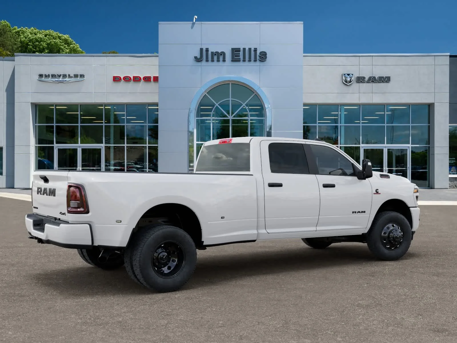 New 2026 Bright White Clearcoat RAM Big Horn image 4