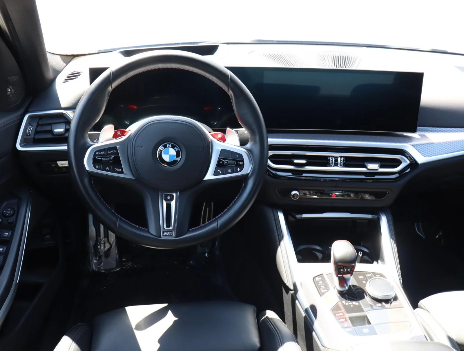 Used 2024 Frozen Portimao Blue Metallic BMW Competition Sedan image 10