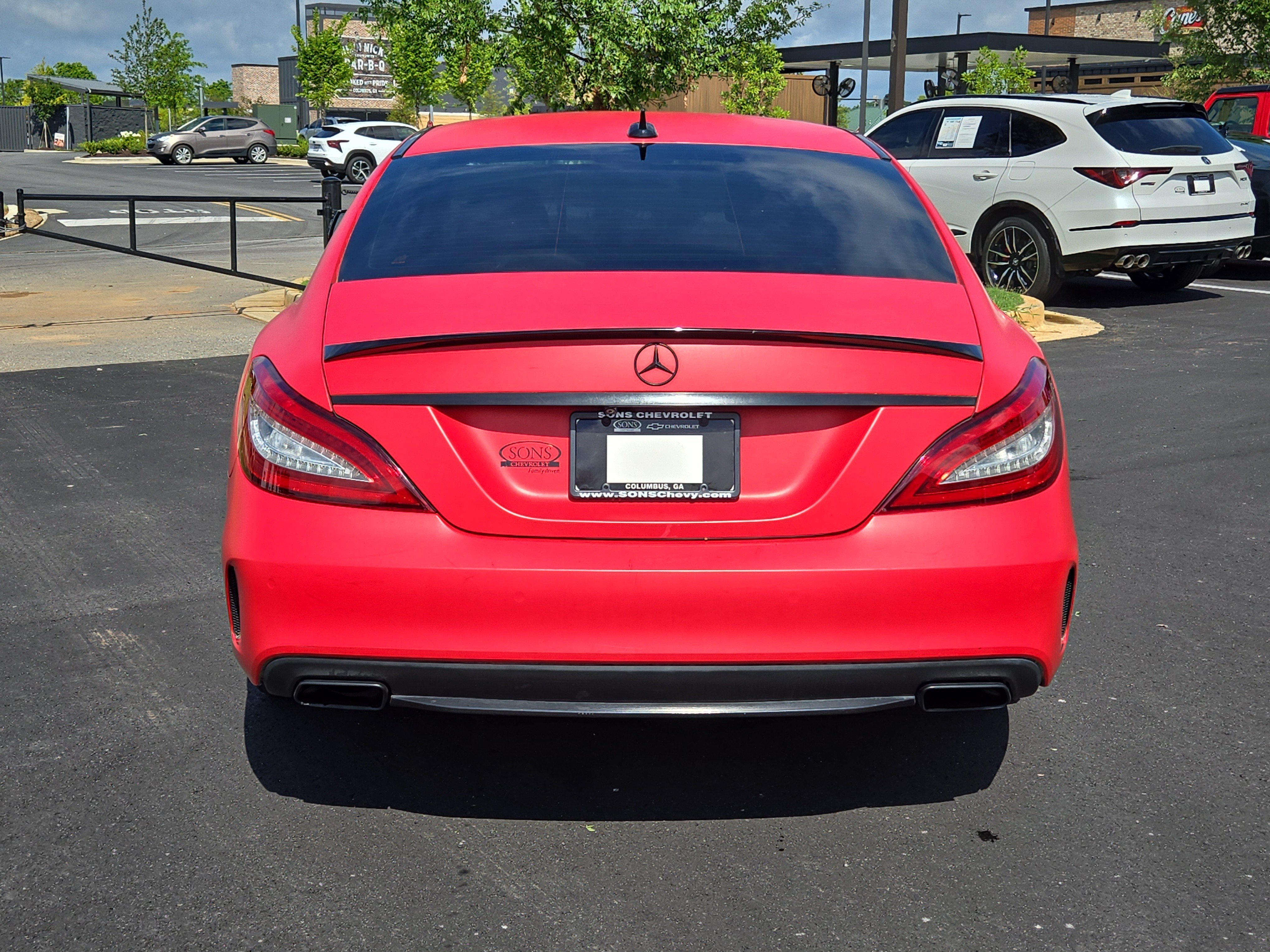 Used 2018 Red Mercedes-Benz 4MATIC® image 11