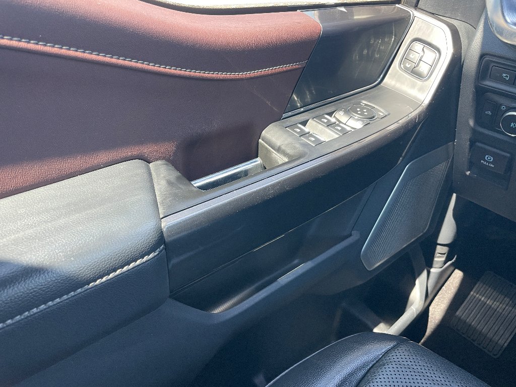 Used 2021 Carbonized Gray Metallic Ford LARIAT image 12