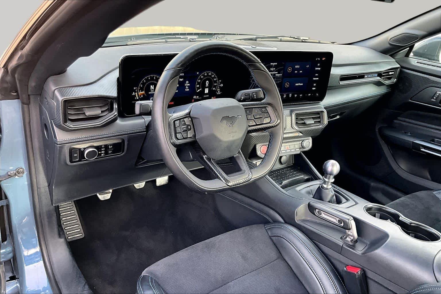 Used 2024 Vapor Blue Metallic Ford Dark Horse image 22