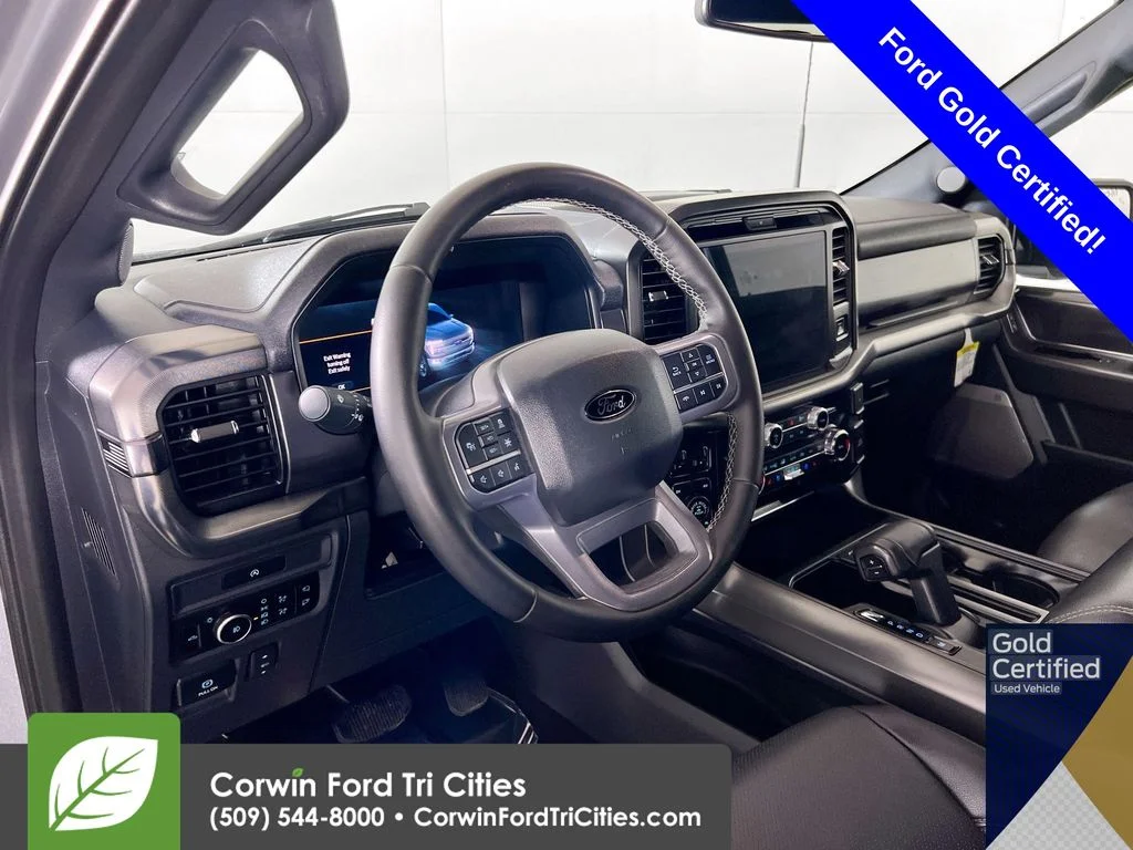Certified Used 2025 Iconic Silver Metallic Ford Lariat image 3