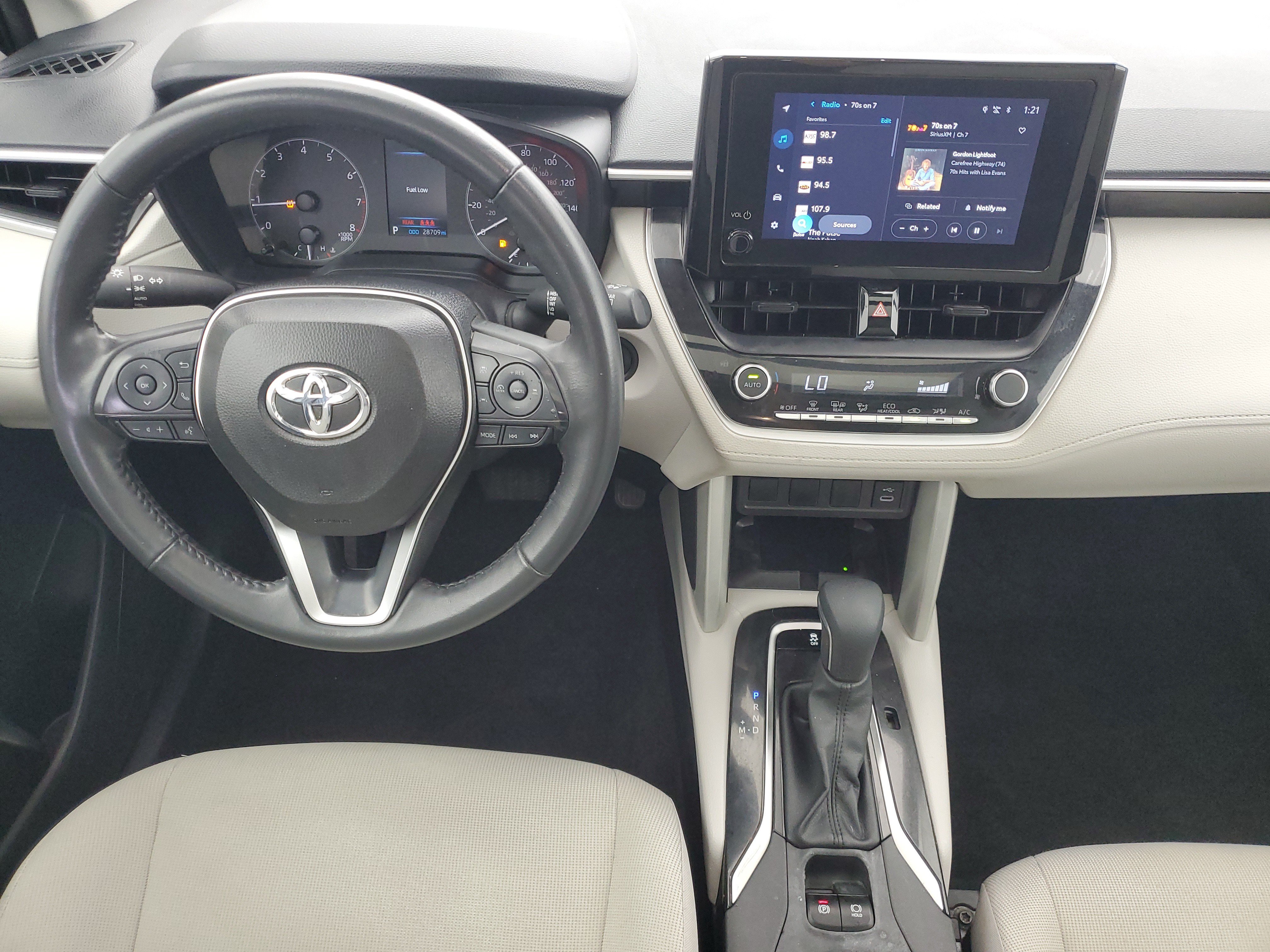 Used 2025 Jet Black Toyota LE image 16