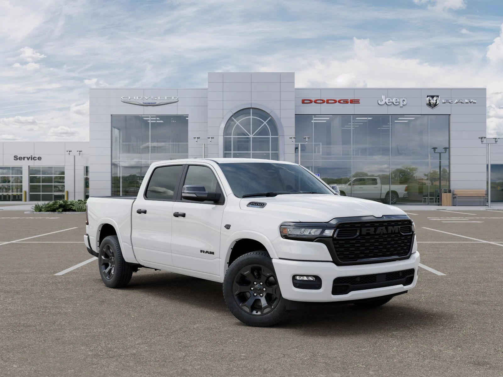 New 2027 Bright White Clearcoat Ram Big Horn/Lone Star image 5