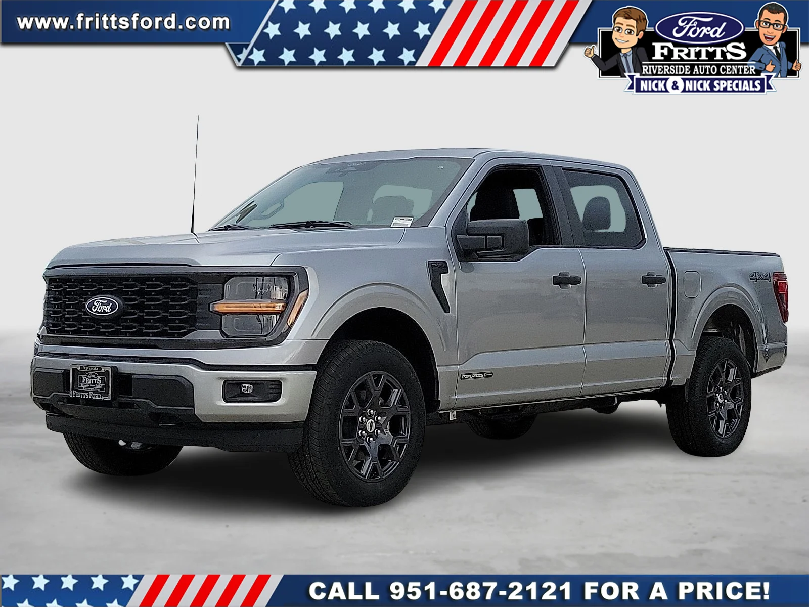 New 2026 Iconic Silver Metallic Ford STX® image 1