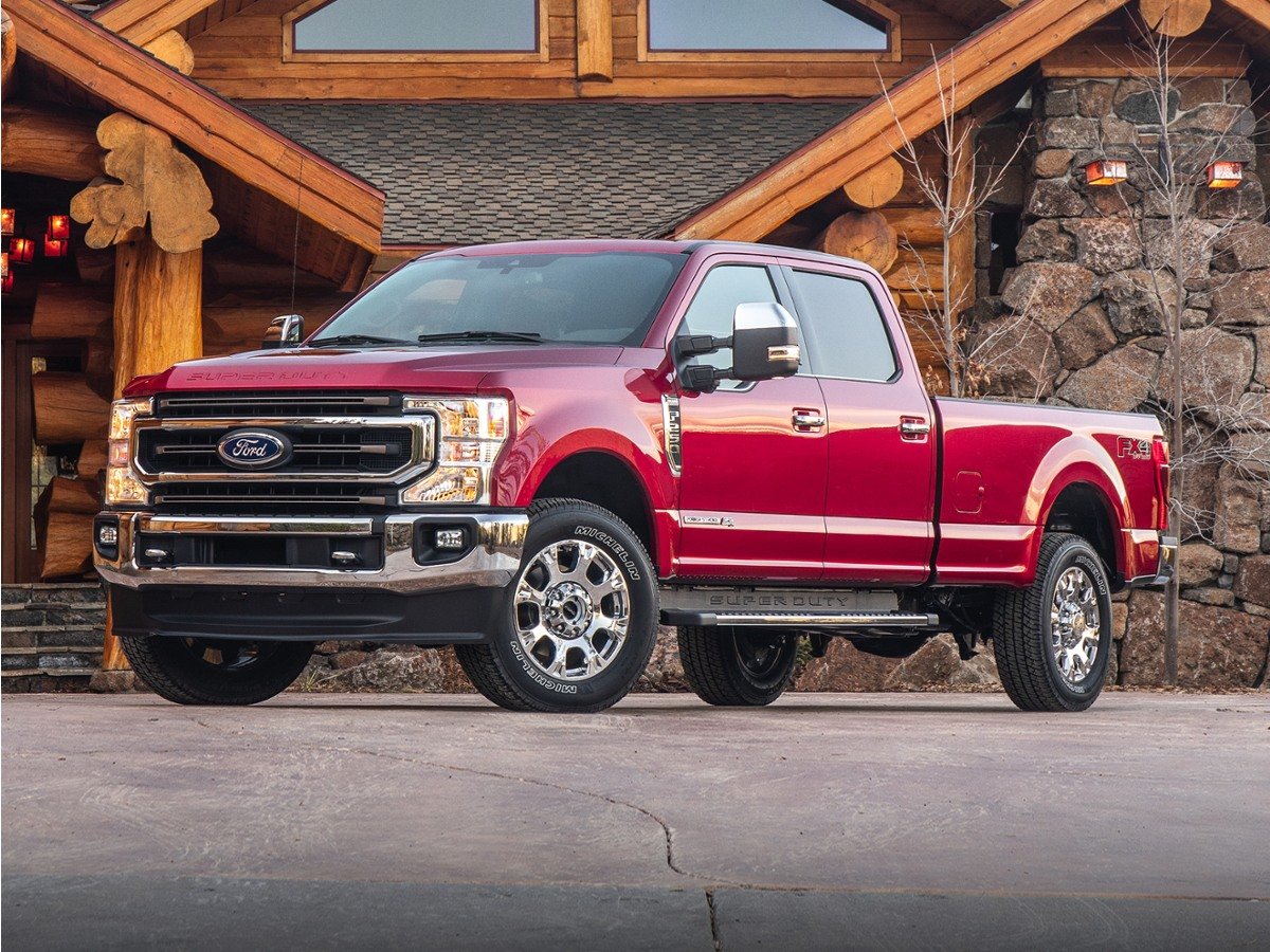 Used 2021 Black Ford Lariat image 1