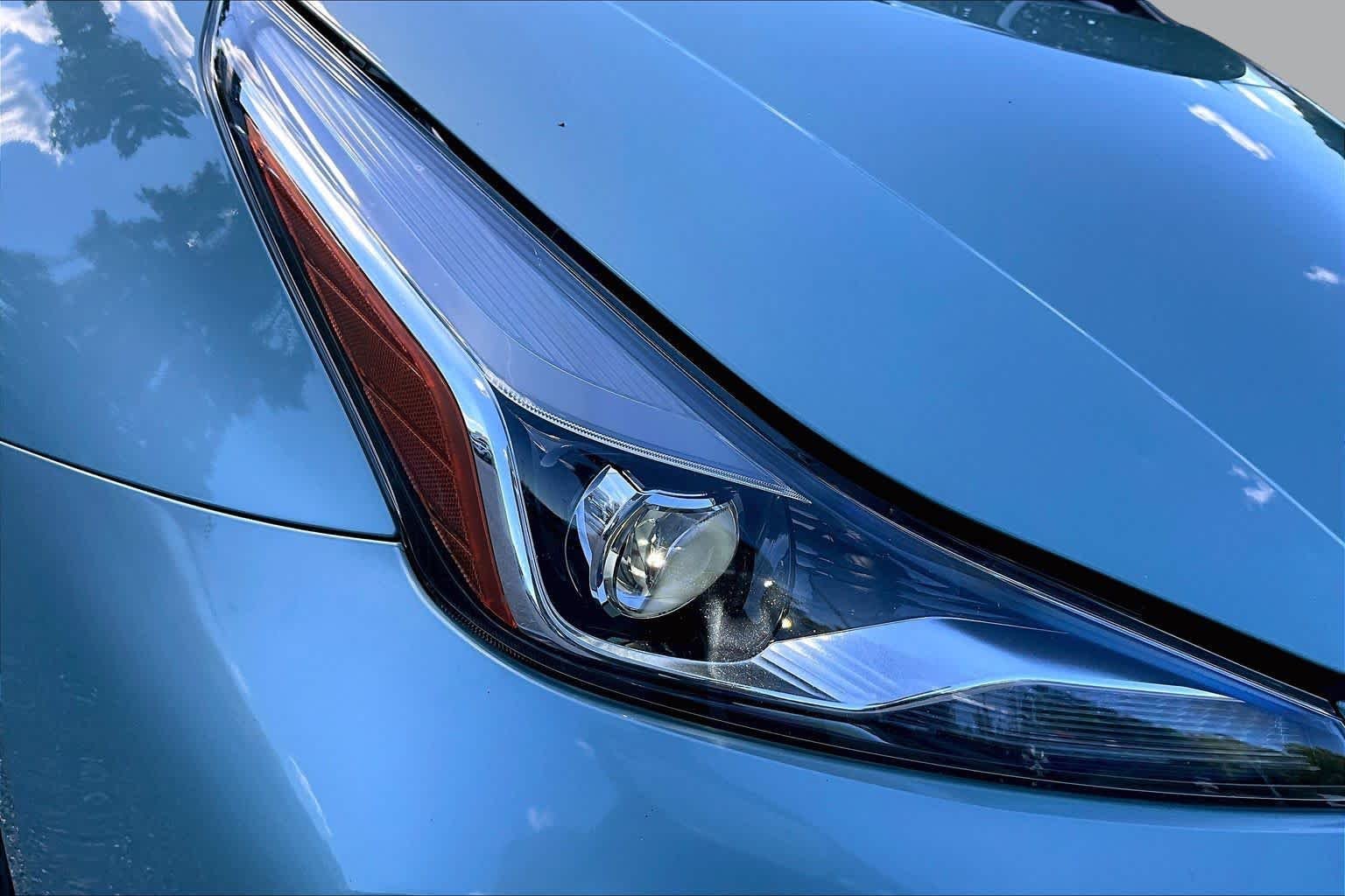 Used 2021 Sea Glass Pearl Toyota LE image 27