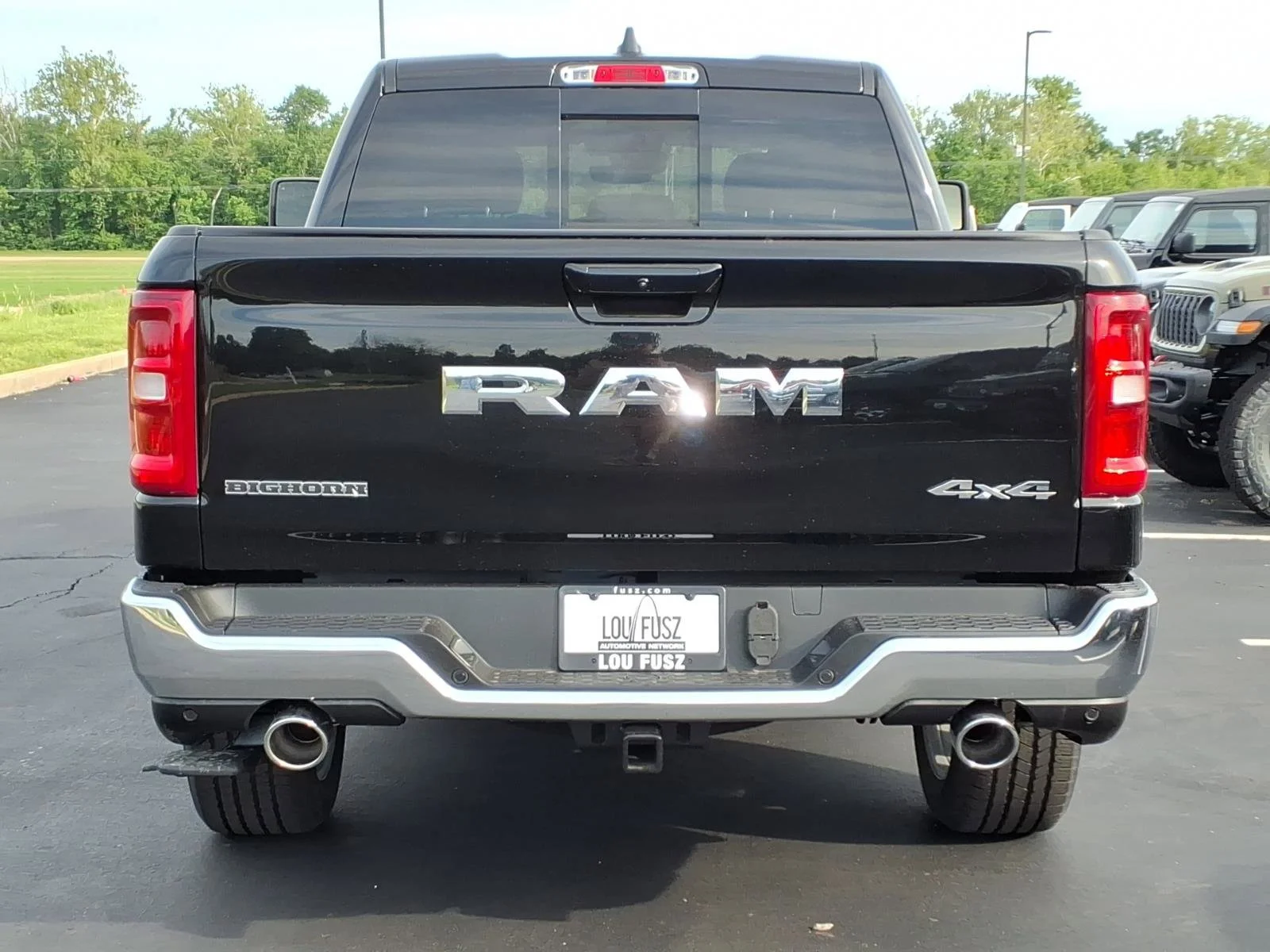 New 2026 Diamond Black Crystal Pearlcoat Ram Big Horn image 19