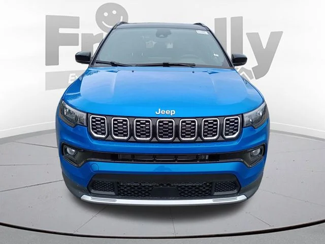 New 2026 Hydro Blue Pearl-Coat Exterior Paint Jeep Limited image 2