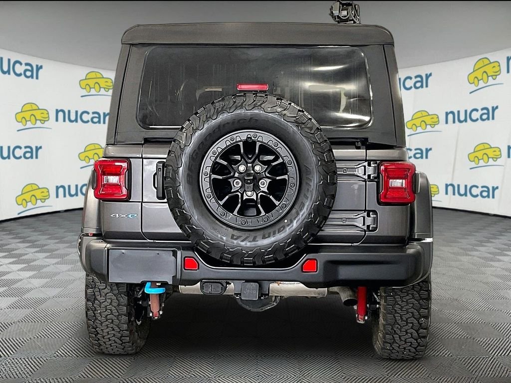 Used 2023 Gray Jeep Rubicon 20th Anniversary Edition 4xe image 5